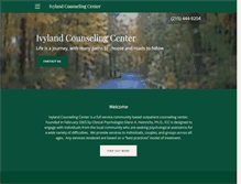 Tablet Screenshot of ivylandcounselingcenter.com